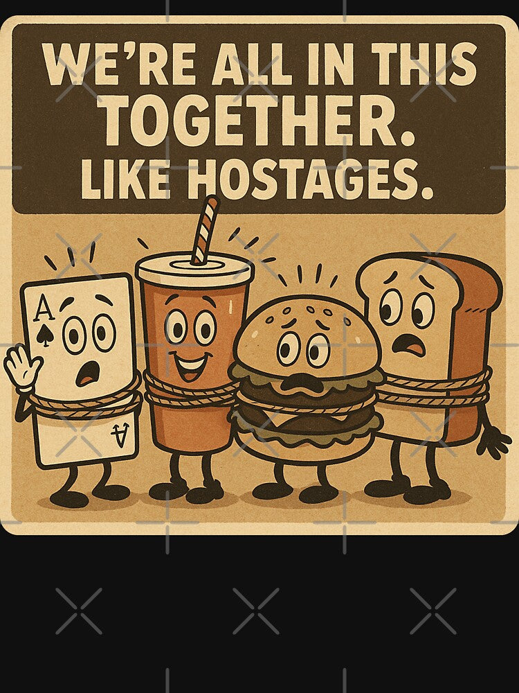 We're all in this together. Like Hostages by studiodenny