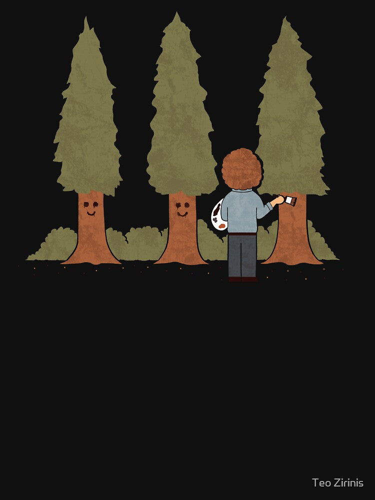 Happy Trees by HandsOffMyDinosaur