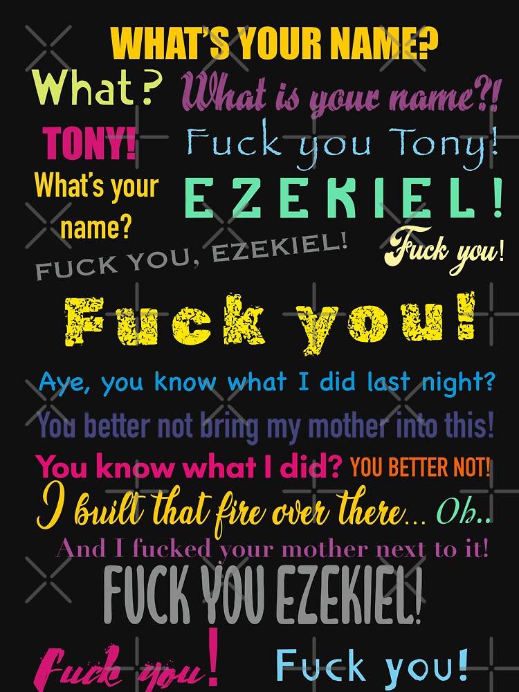 Fuck You Tony! Colorful by LoveHurtz