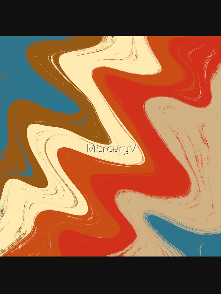 Retro color matching abstract illustration by MercuryV