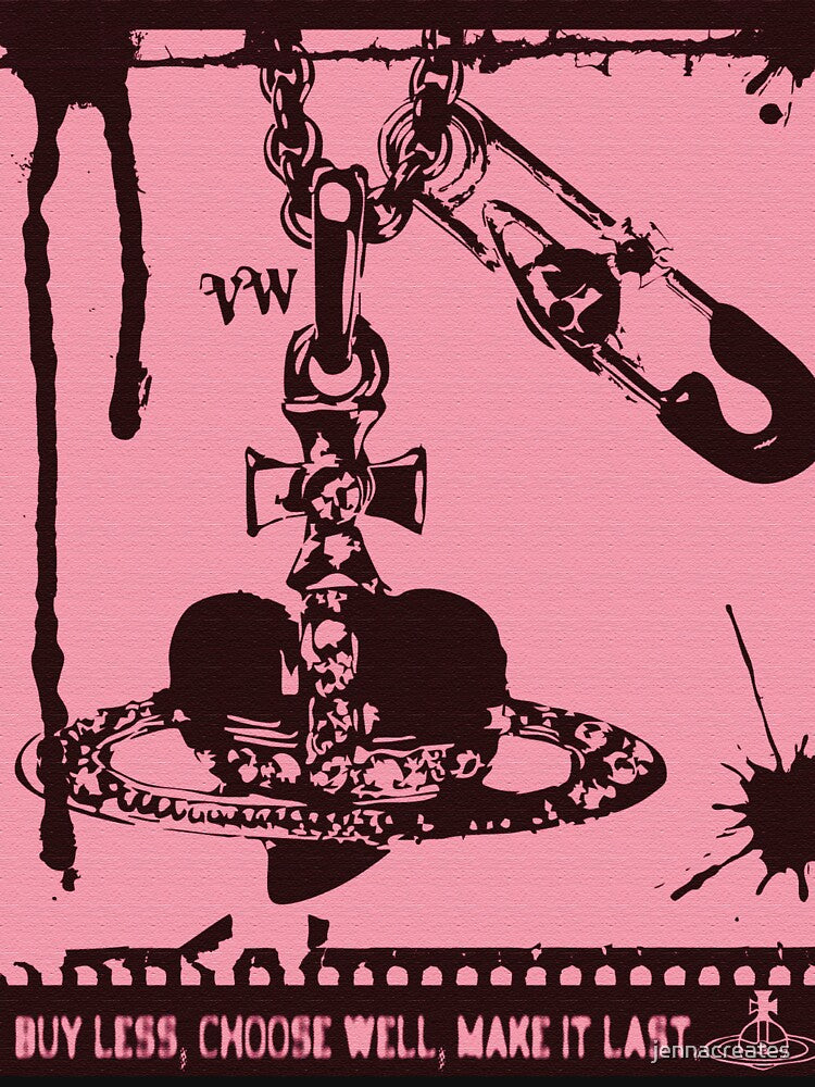 Pink Vivienne Westwood Poster by jennacreates