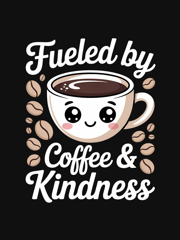 Coffee Lover Fueled by Coffee and Kindness by FaithAbbott
