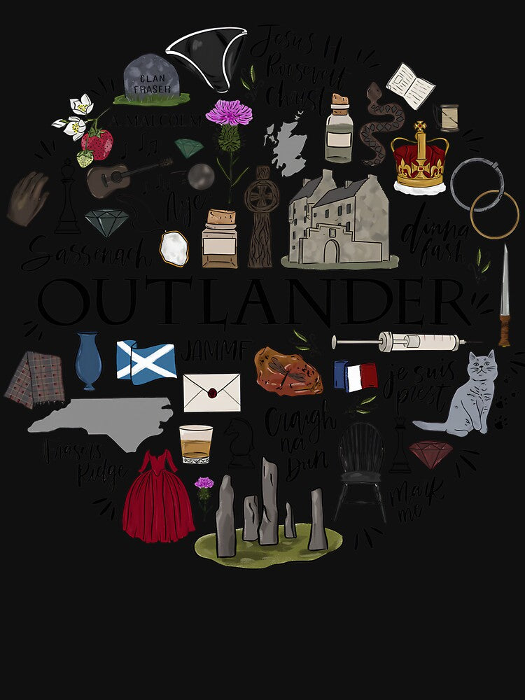 outlander shirt jamie and claire fraser Ireland popular by GCarlina