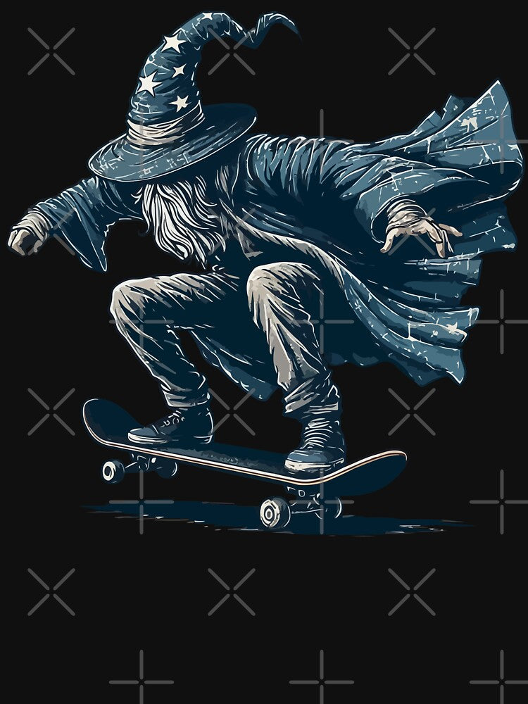 Skate Wizard by TomFrontierArt
