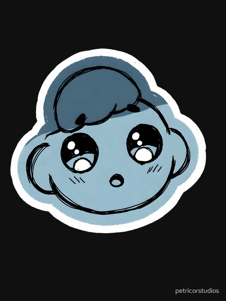 Meet the sad cloud :( by petricorstudios