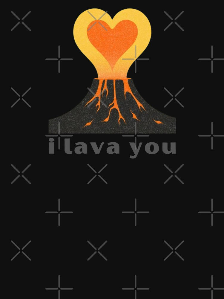 I Lava You - Cute Pun | TeeHee Puns Funny Design by TeeHee Puns
