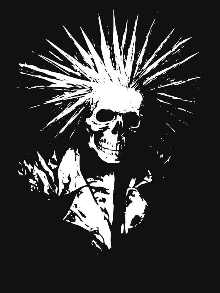 Punk Skull by SirPee-Design