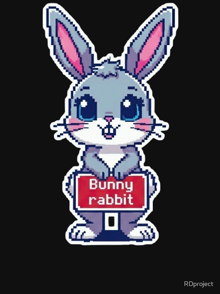 Cute Pixel Bunny by RDproject