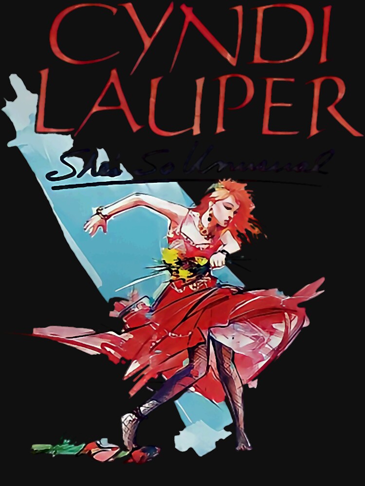 80s cyndi lauper pop art by dolliepate