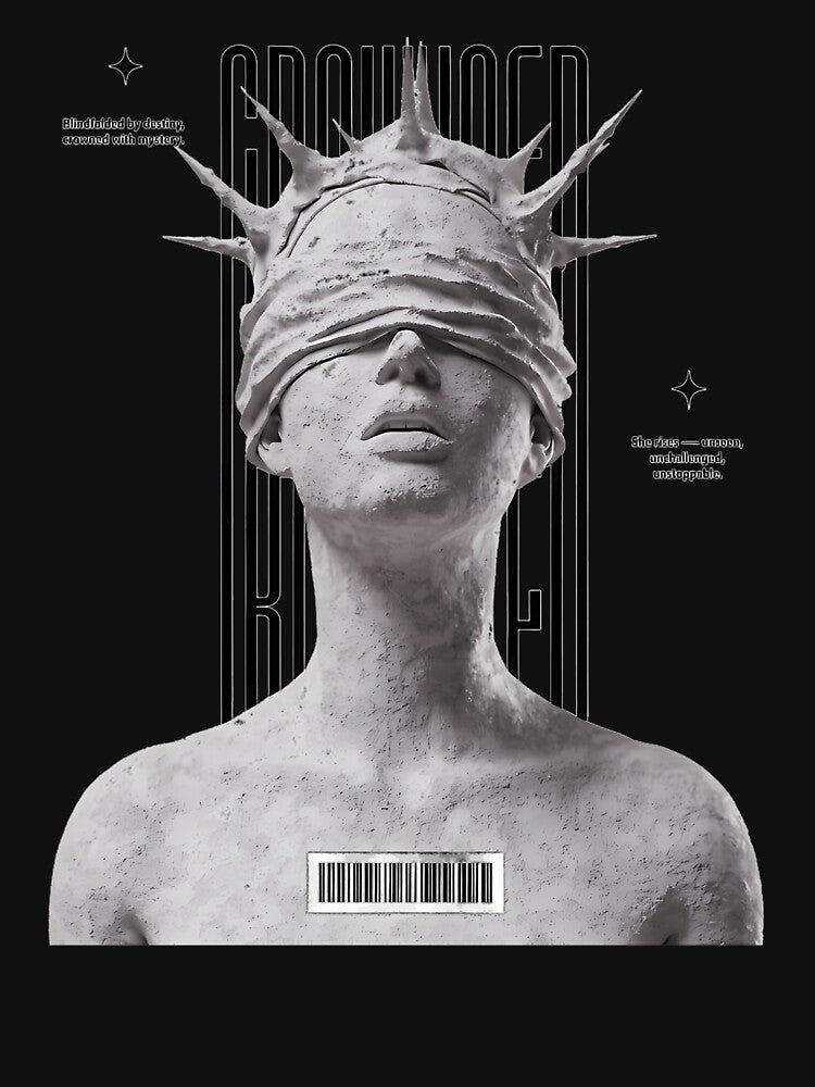 Brutalism Streetwear Crying Face Design by Lazo-shopp