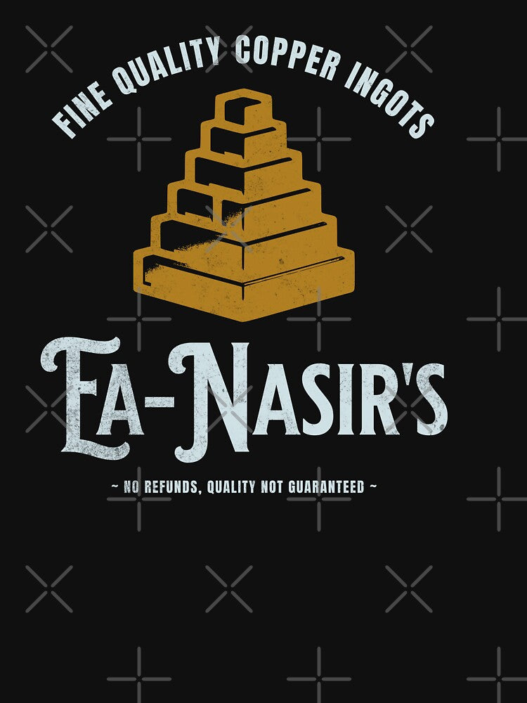 Ea Nasir's Copper Ingots Funny Bronze Age Meme by Agema Apparel