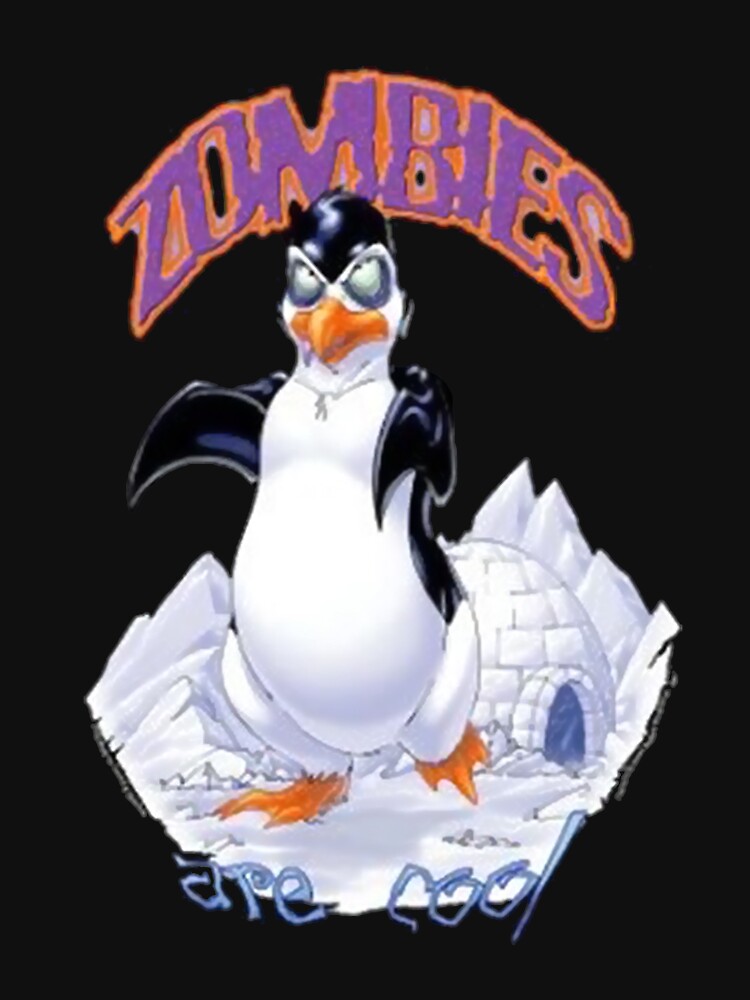 Zombies Are Cool - Necromancer Penguin by calicojackson