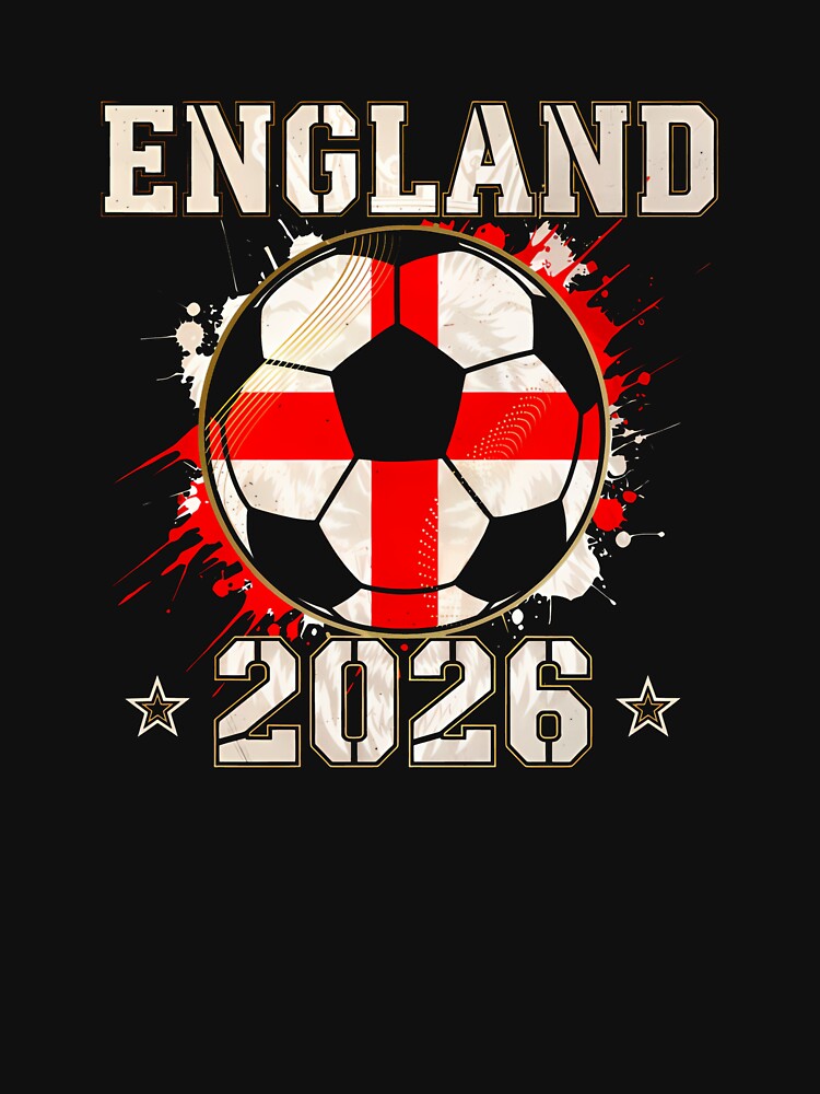 Front Print England Soccer World Cup 2026 - English Fan Gift T-Shirt_84562392 by KTY-NUSS