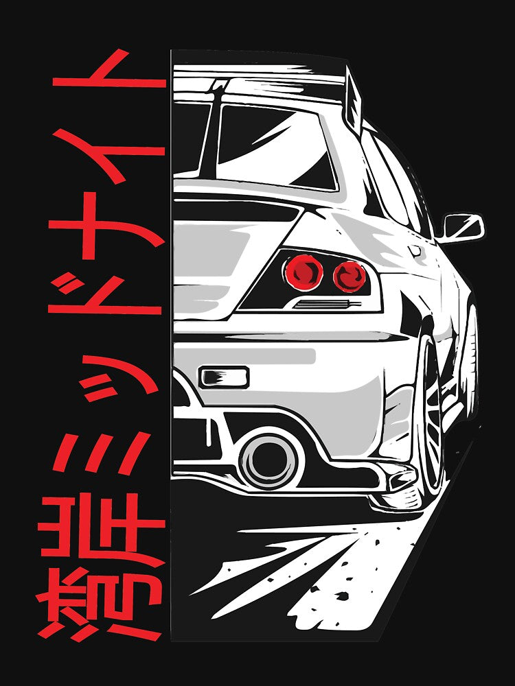 Tokyo Drift Midnight JDM Wangan Racing Classic Edition by AxieApparel