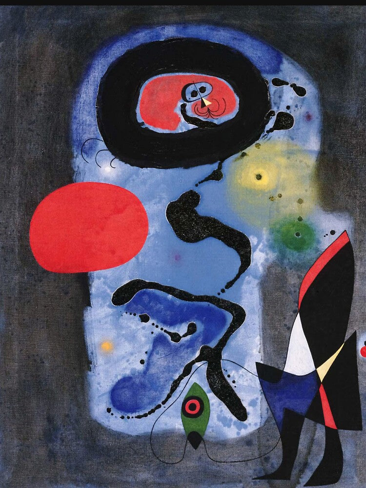joan miro black by ronaldes