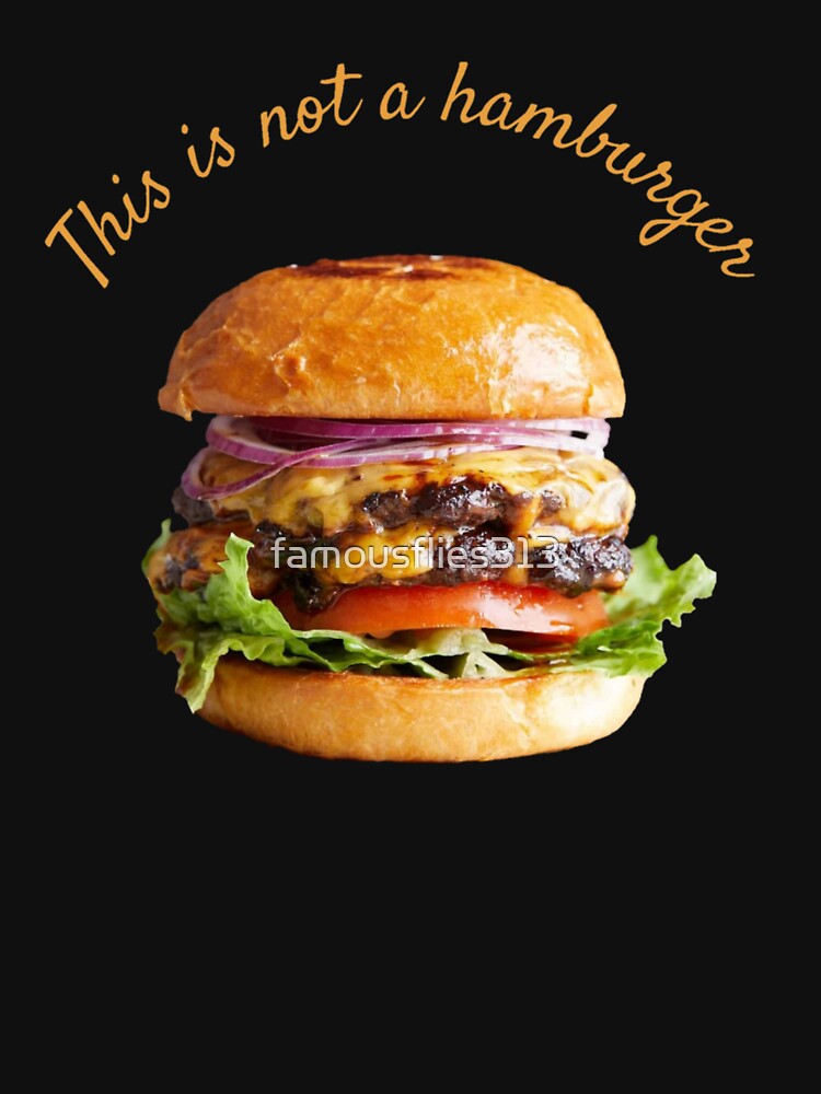 This Is Not A Hamburger by famousflies313