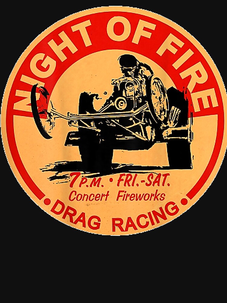 Retro Drag Racing Night of Fire by Saminuthe