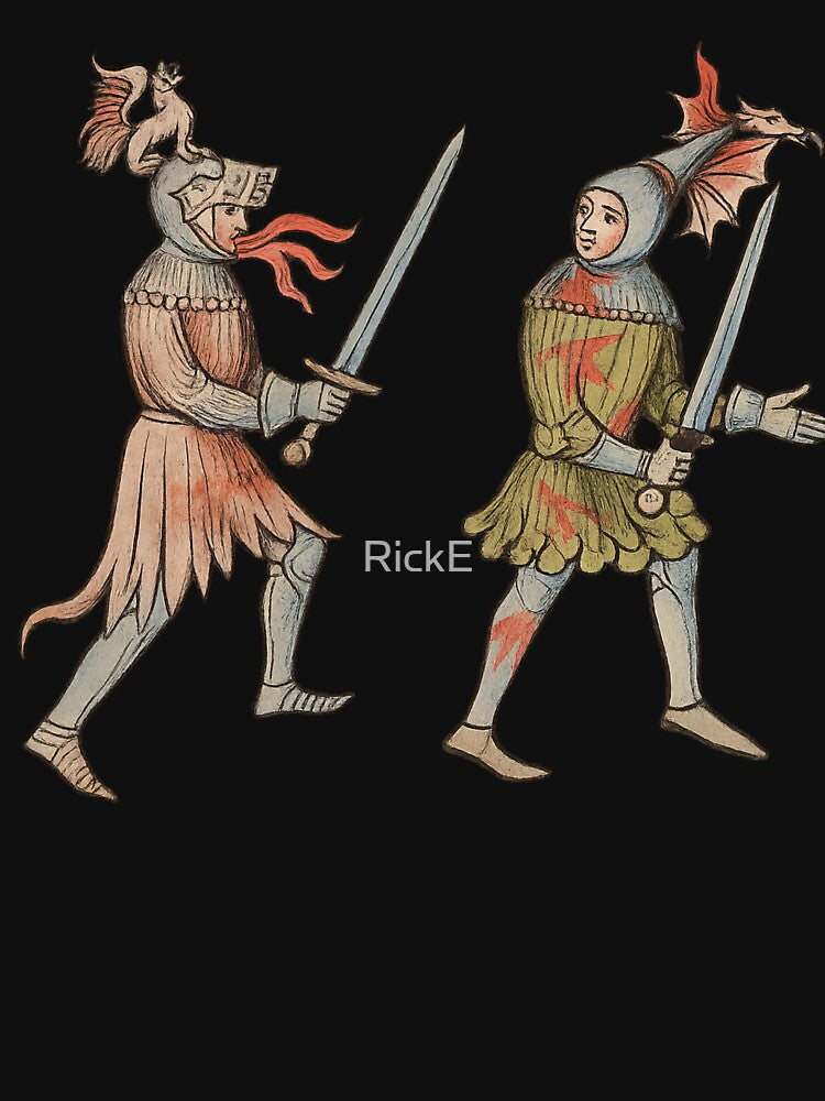 Medieval Knights Duel in Combat by RickE