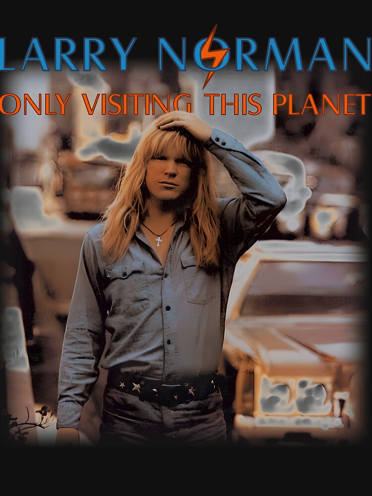Larry Norman - Only Visiting This Planet (On White) by RichardLande
