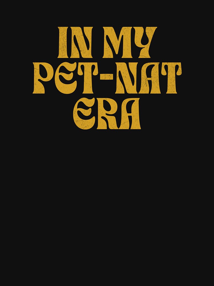 Retro Style Pet-Nat Wine Lover in Gold by CityVine