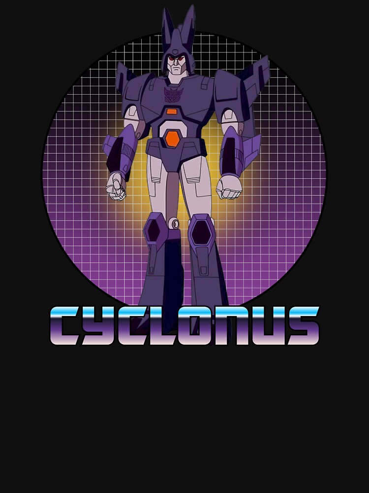 Cyclonus G1 Robot Retro 80s Villain by Retr0Tshirts