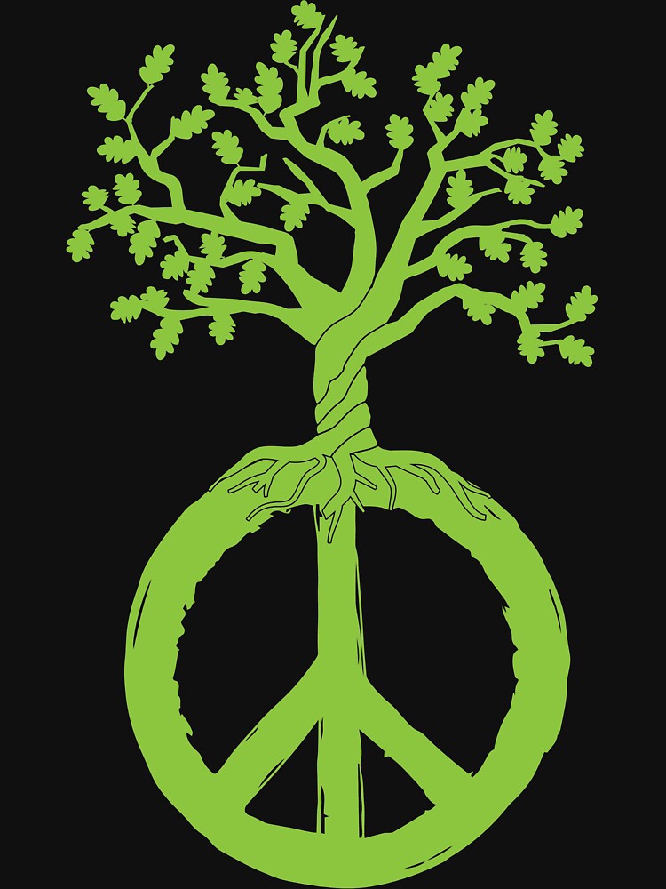 Peace Love Tree by AEGMEDIA
