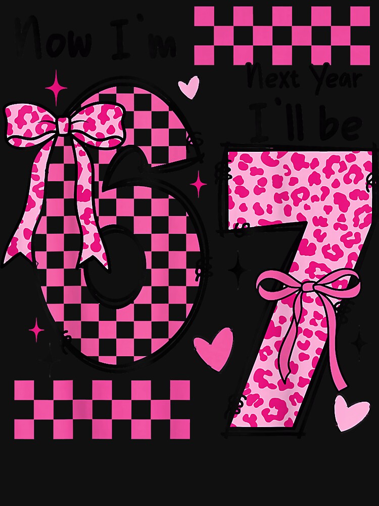 6Th Birthday Girl Outfit Im 6 Year Old Birthday Next Be 7 T by mrgyejohm31