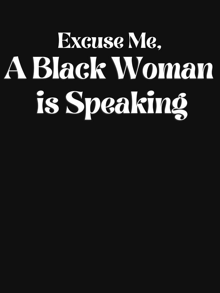 A Black Woman is Speaking by femmenoire