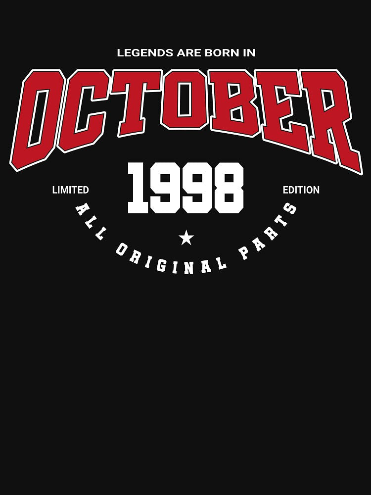 October legends 1998 by HB Shirts