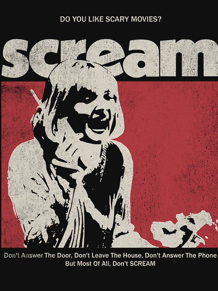Scream Movie Scary Vintage by YOUNGESTER