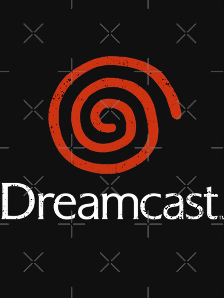 Dreamcast Inspired (Weathered) Print  Sticker by jane-found-her
