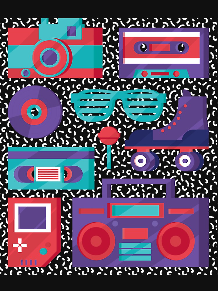 Camera Cassette Video Tape Roller Skate - 90S 80S Retro Nostalgia by MacieBins