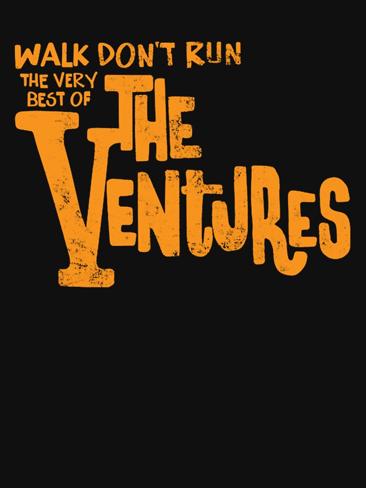 Walk Don't Run The Very Best Of The Ventures Logo by archiwyzardArt