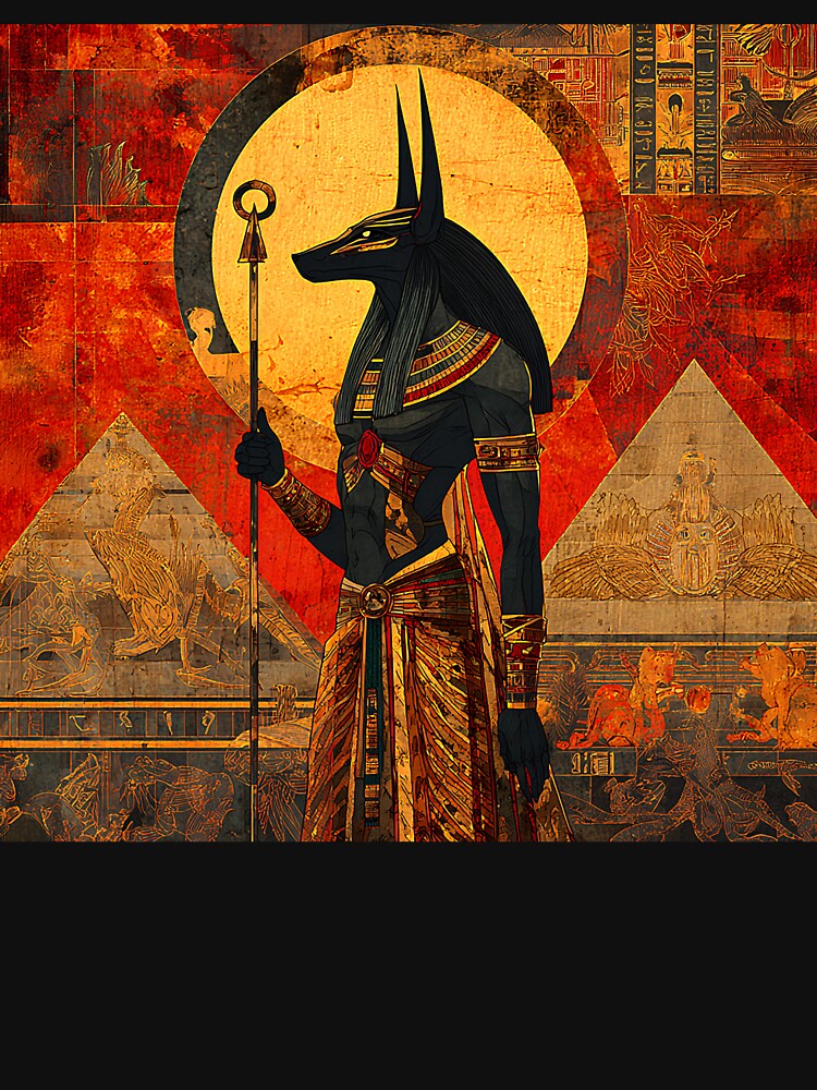 Set, Lord of the Red Land | Egyptian God of Chaos & Power Wall Art by Stoneflower-Art
