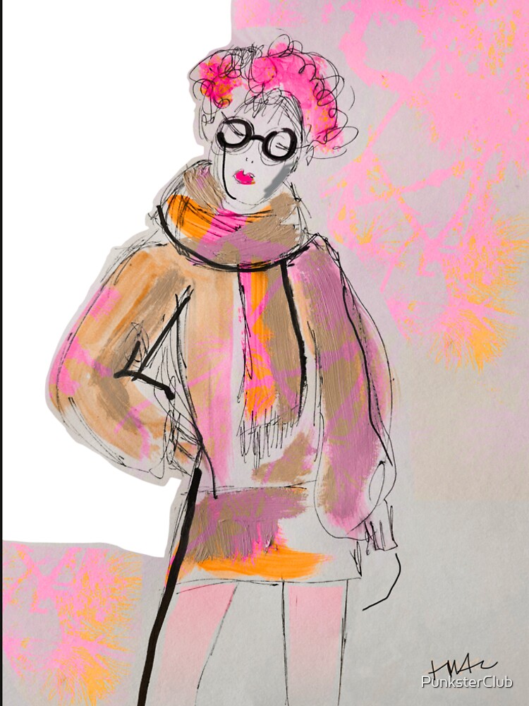 Fashion Diva - Statement Fashion Art by PunksterClub