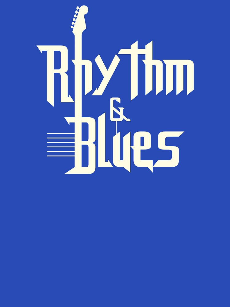 Rhythm and blues white color by tenerson