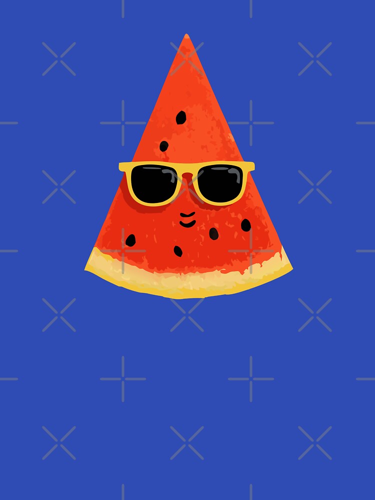 Watermelon Wearing Sunglasses by VelvetRoom