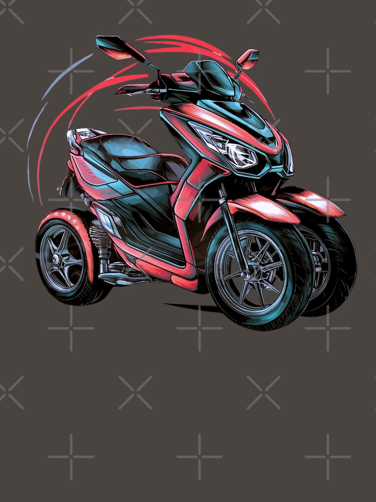 3-wheel scooter, MP3, Metropolis, Tripod by UrbanoTee