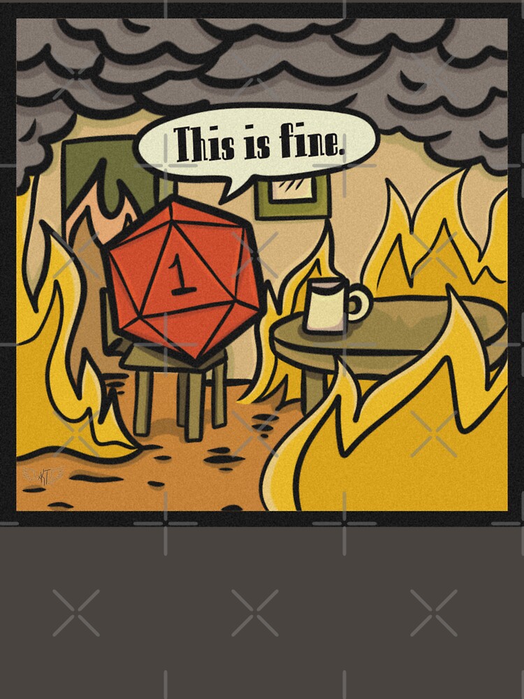 This Is Fine. Nat 1. by xKuraiTenshi Art