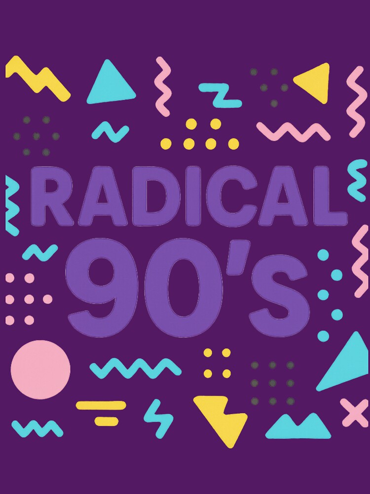 Radical 90’s – Retro Memphis Design by AuuuStudio