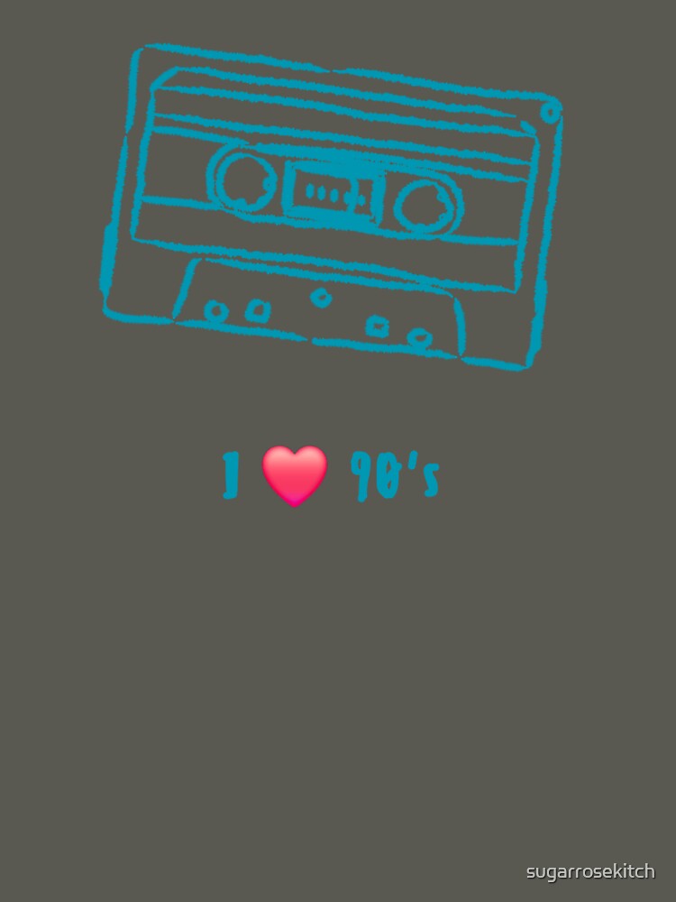 I love 90s cassette by sugarrosekitch
