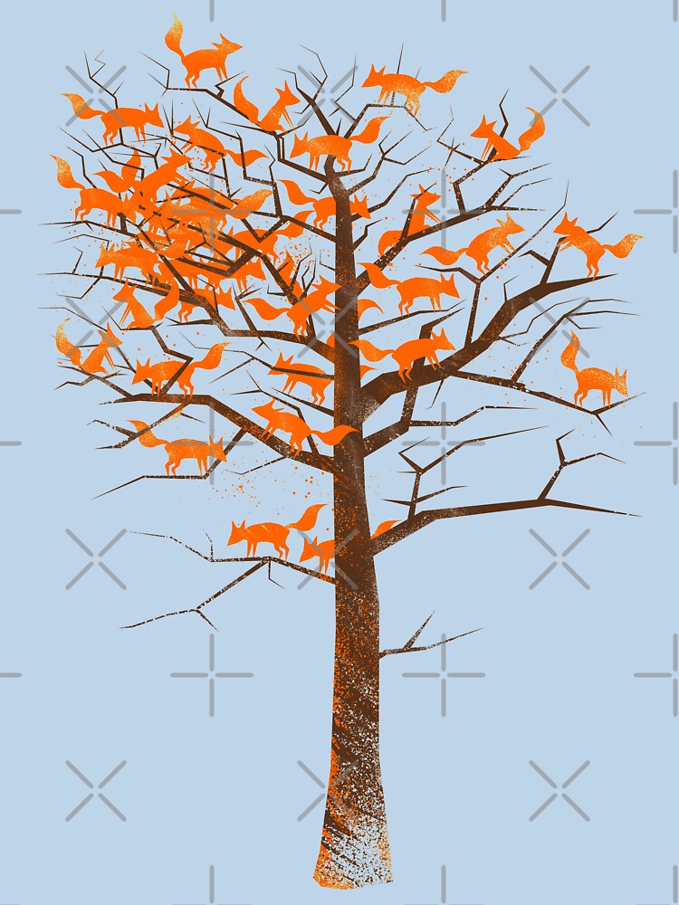 Blazing Fox Tree by 38Sunsets