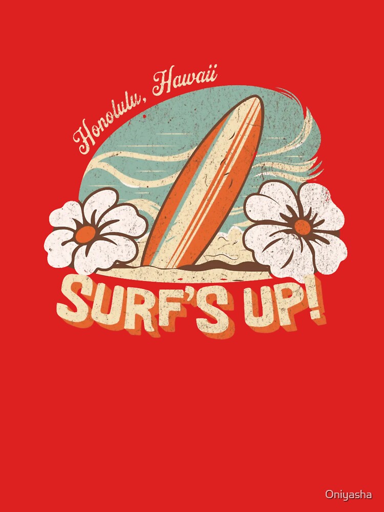 Hawaii Surfing Honolulu Beach Surf by Oniyasha