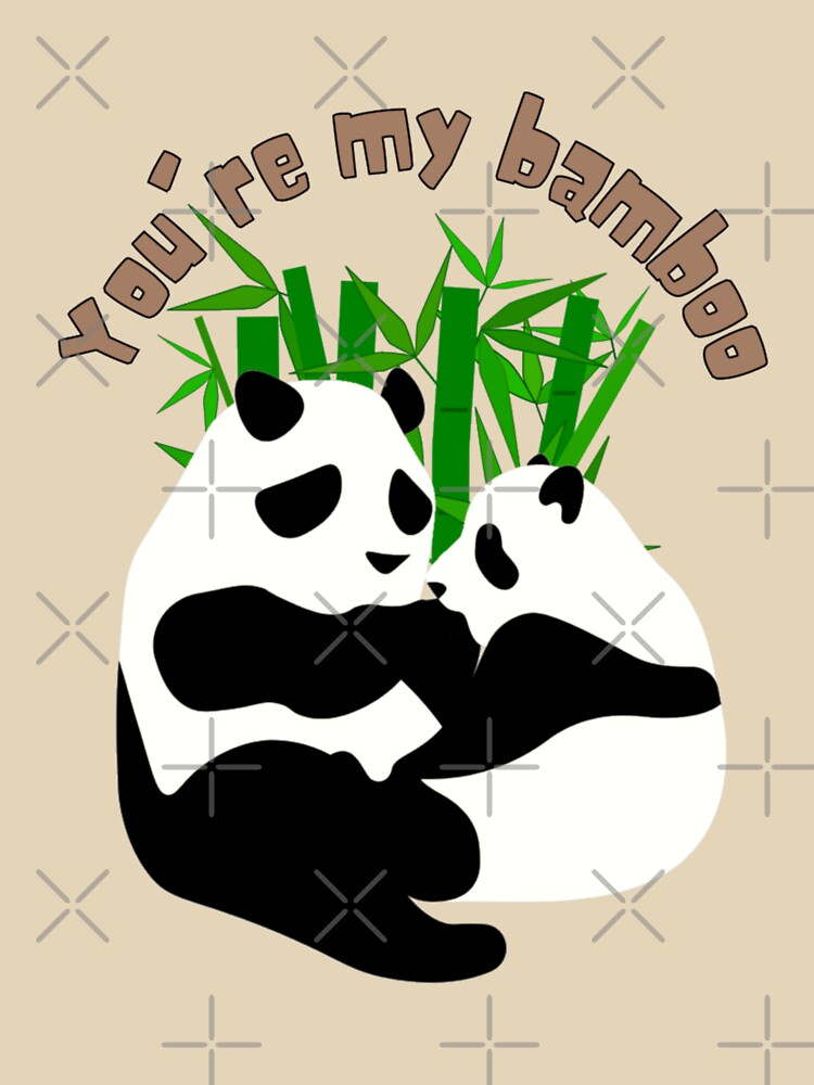 You're My Bamboo - Funny Valentine Pun by LMoonDesigns