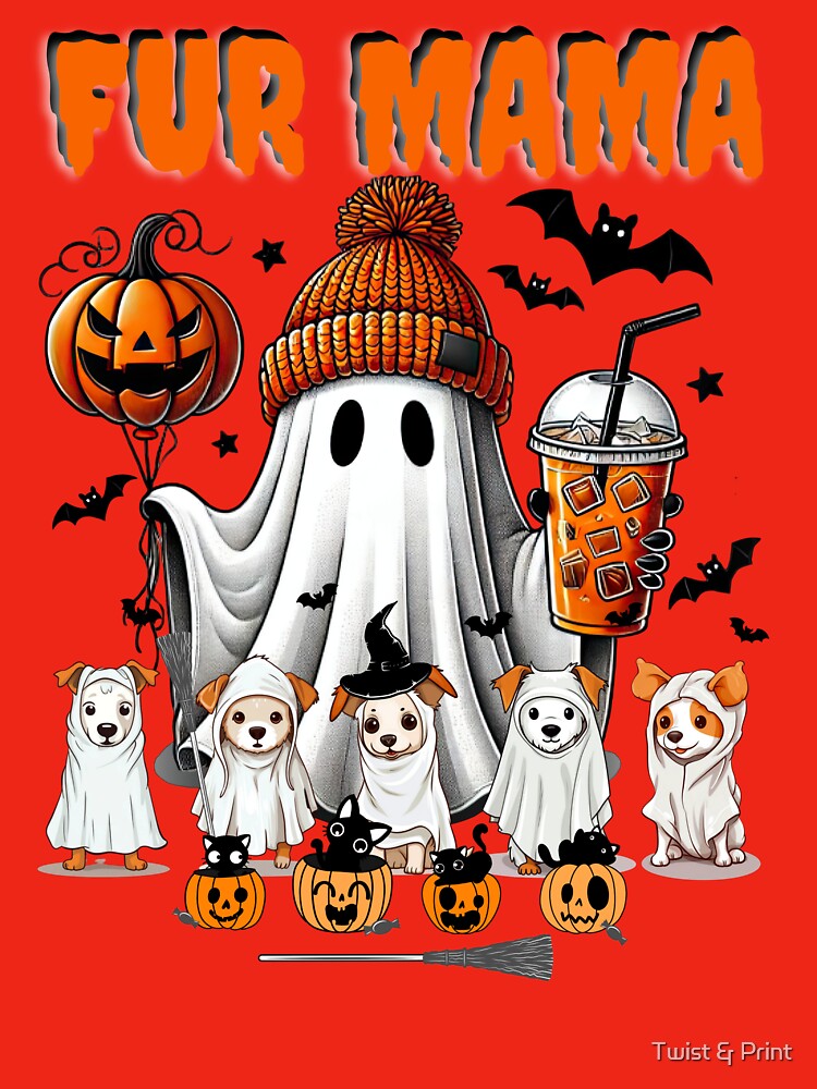 Fur Mama Halloween by Twist & Print