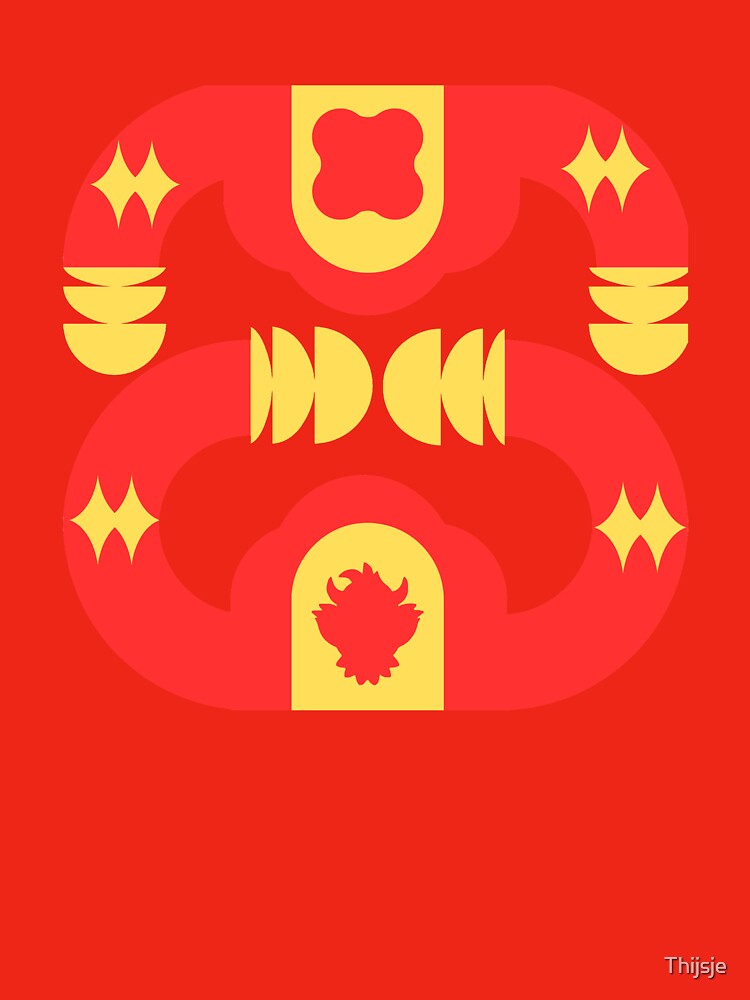 Abstract Modern Totem Graphic by Thijsje