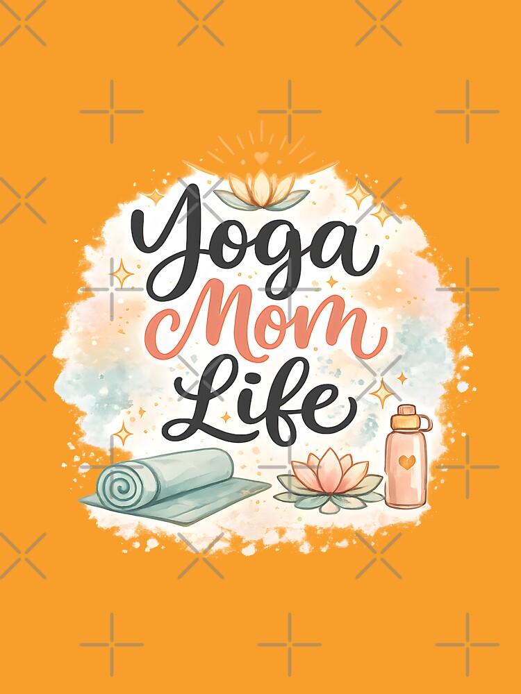 Cute Yoga Mom Life Yoga Life Art Perfect Tote Bag Gift Idea by Divakar Fashion
