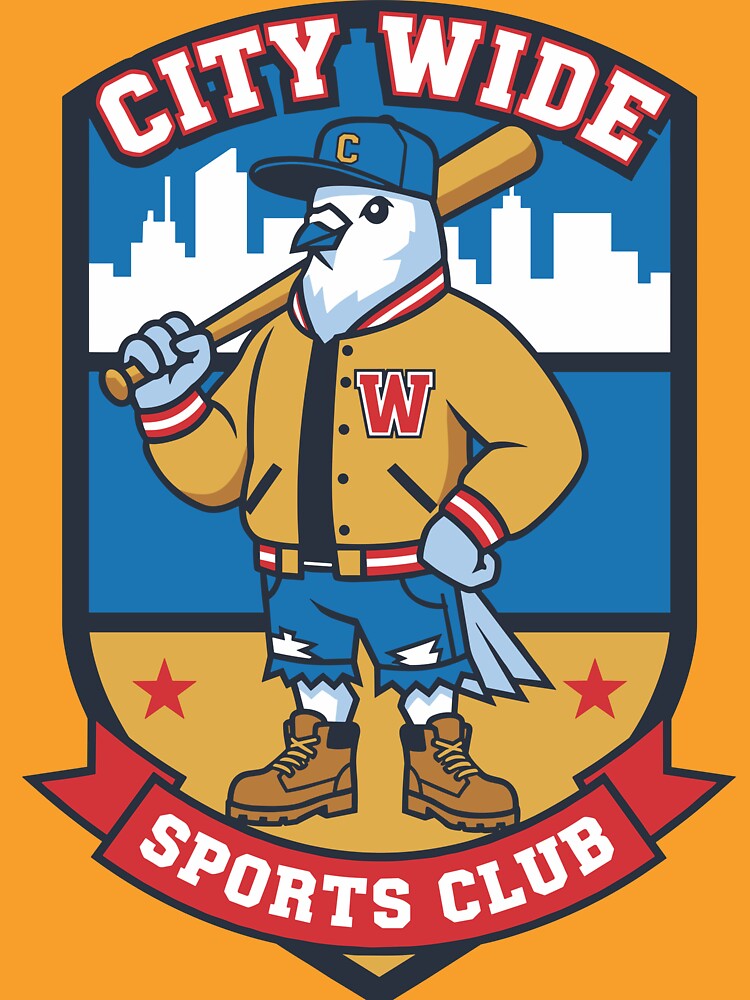 City Wide Sports Club - Urban Streetwear Mascot by ImStickerHappy