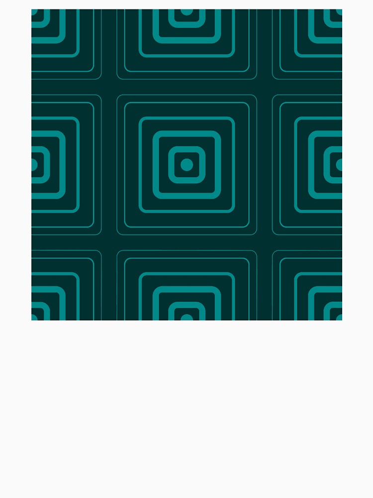 Nia Itto Gallery - Square blue 3 - by NIA ITTO GALLERY - Art of John Wyborn