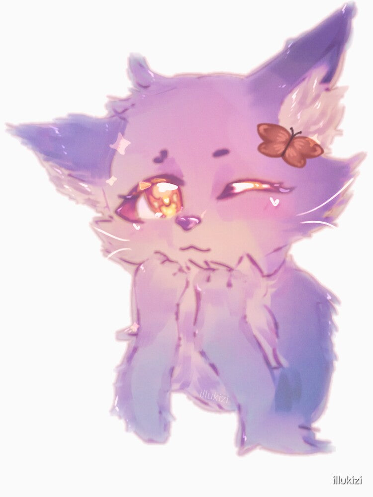 fox and moth by illukizi